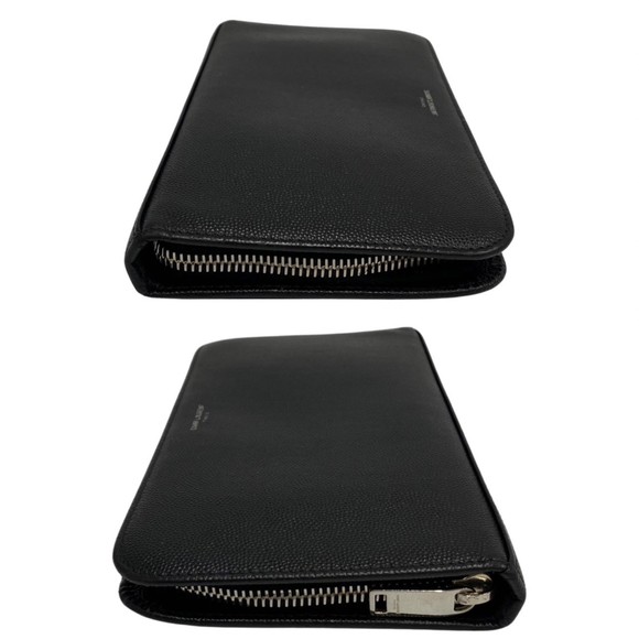 YVES SAINT LAURENT Black Leather Wallet - Picture 4 of 10